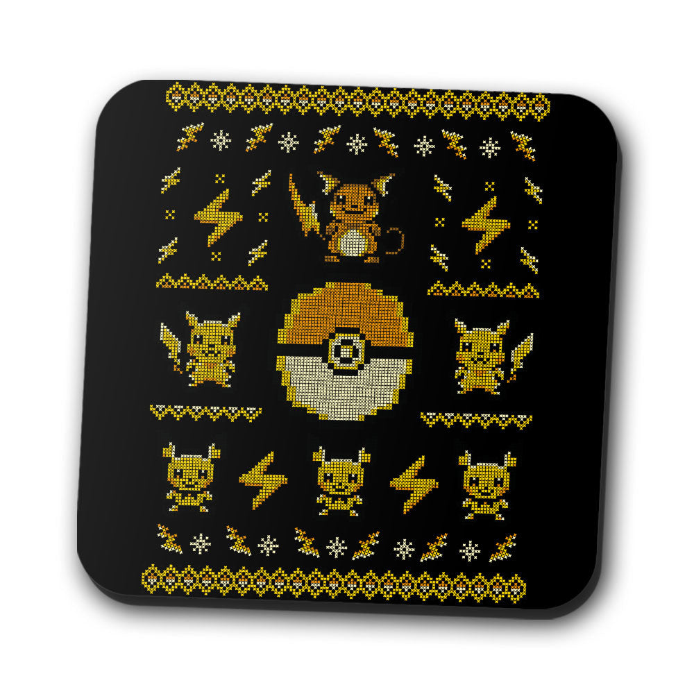 Electric Trainer Sweater - Coasters
