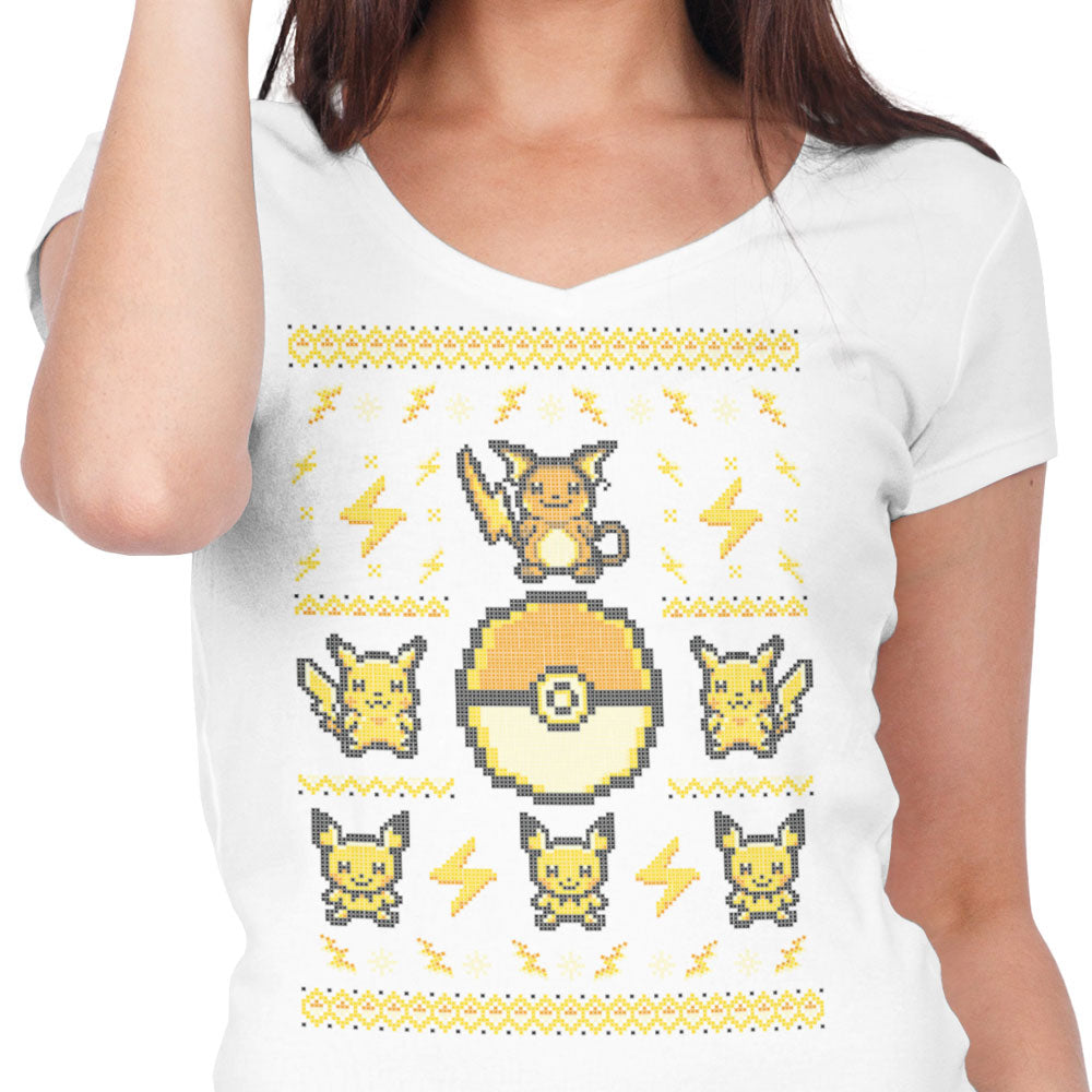 Electric Trainer Sweater - Women's V-Neck