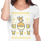 Electric Trainer Sweater - Women's V-Neck