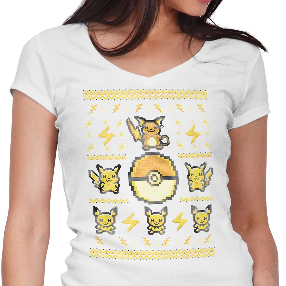 Electric Trainer Sweater - Women's V-Neck