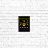 Electric Trainer Sweater - Posters & Prints