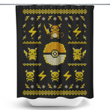 Electric Trainer Sweater - Shower Curtain