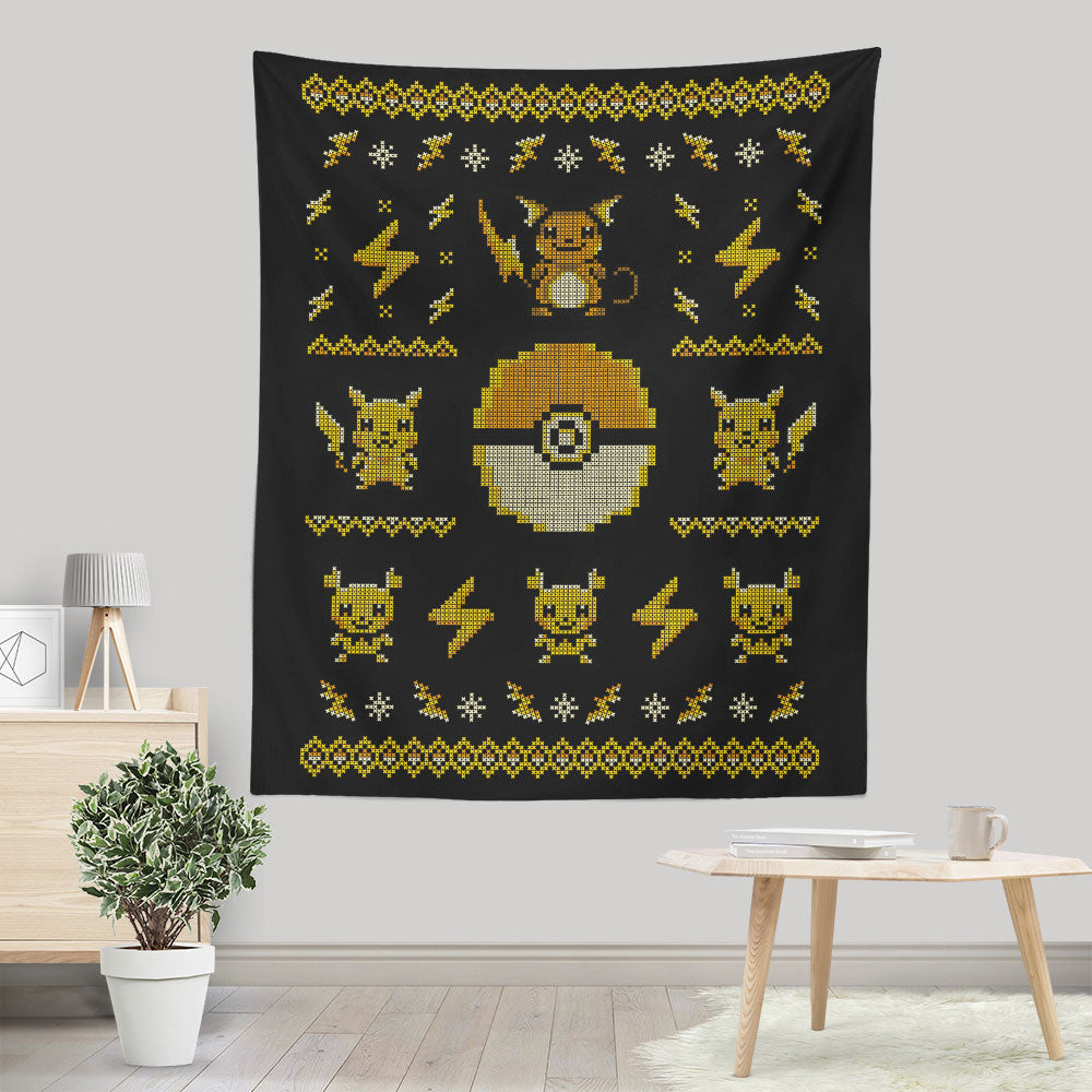 Electric Trainer Sweater - Wall Tapestry