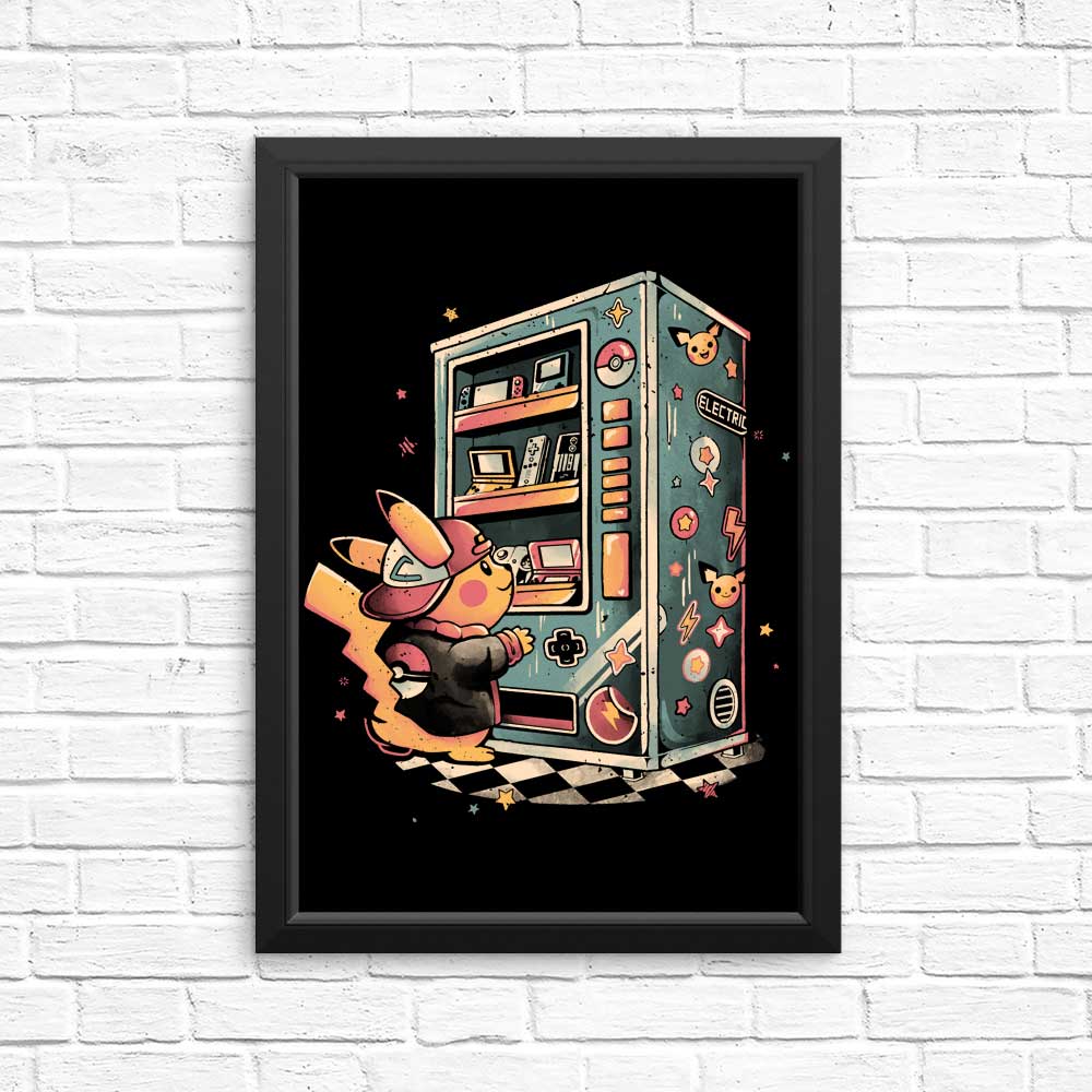 Electric Vending Machine - Posters & Prints