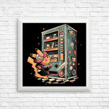 Electric Vending Machine - Posters & Prints