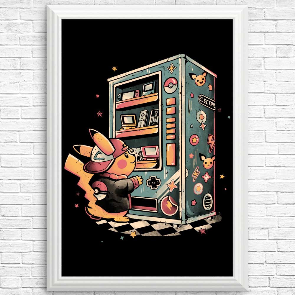 Electric Vending Machine - Posters & Prints