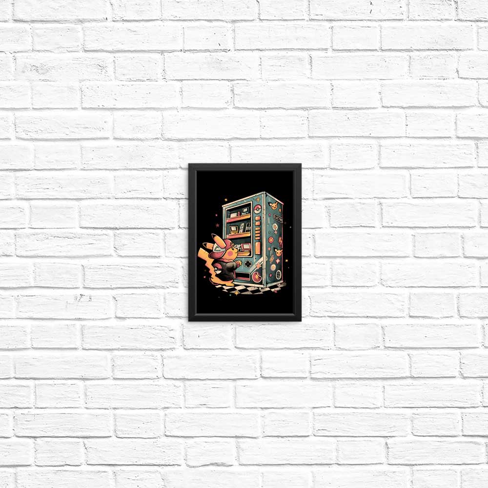 Electric Vending Machine - Posters & Prints