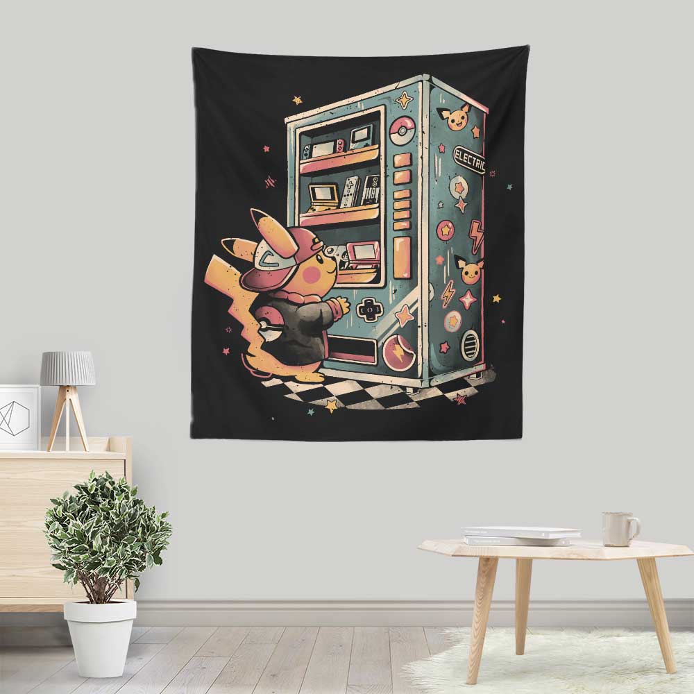 Electric Vending Machine - Wall Tapestry