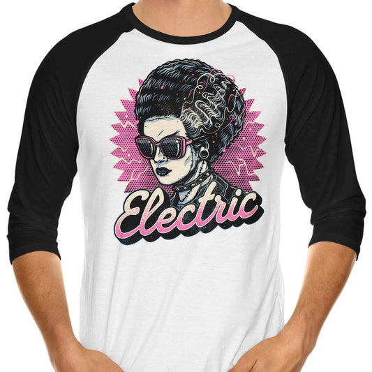 Electric Vibes Forever - 3/4 Sleeve Raglan T-Shirt