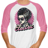 Electric Vibes Forever - 3/4 Sleeve Raglan T-Shirt