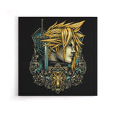 Emblem of the Ex-Soldier - Canvas Print