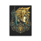 Emblem of the Ex-Soldier - Canvas Print