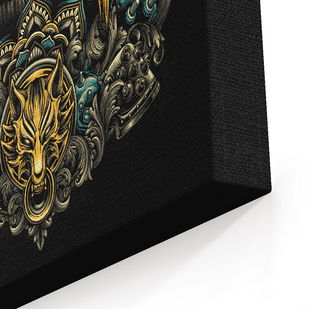 Emblem of the Ex-Soldier - Canvas Print