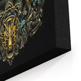 Emblem of the Ex-Soldier - Canvas Print