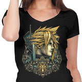 Emblem of the Ex-Soldier - Women's V-Neck