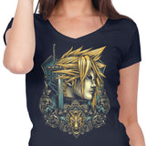 Emblem of the Ex-Soldier - Women's V-Neck