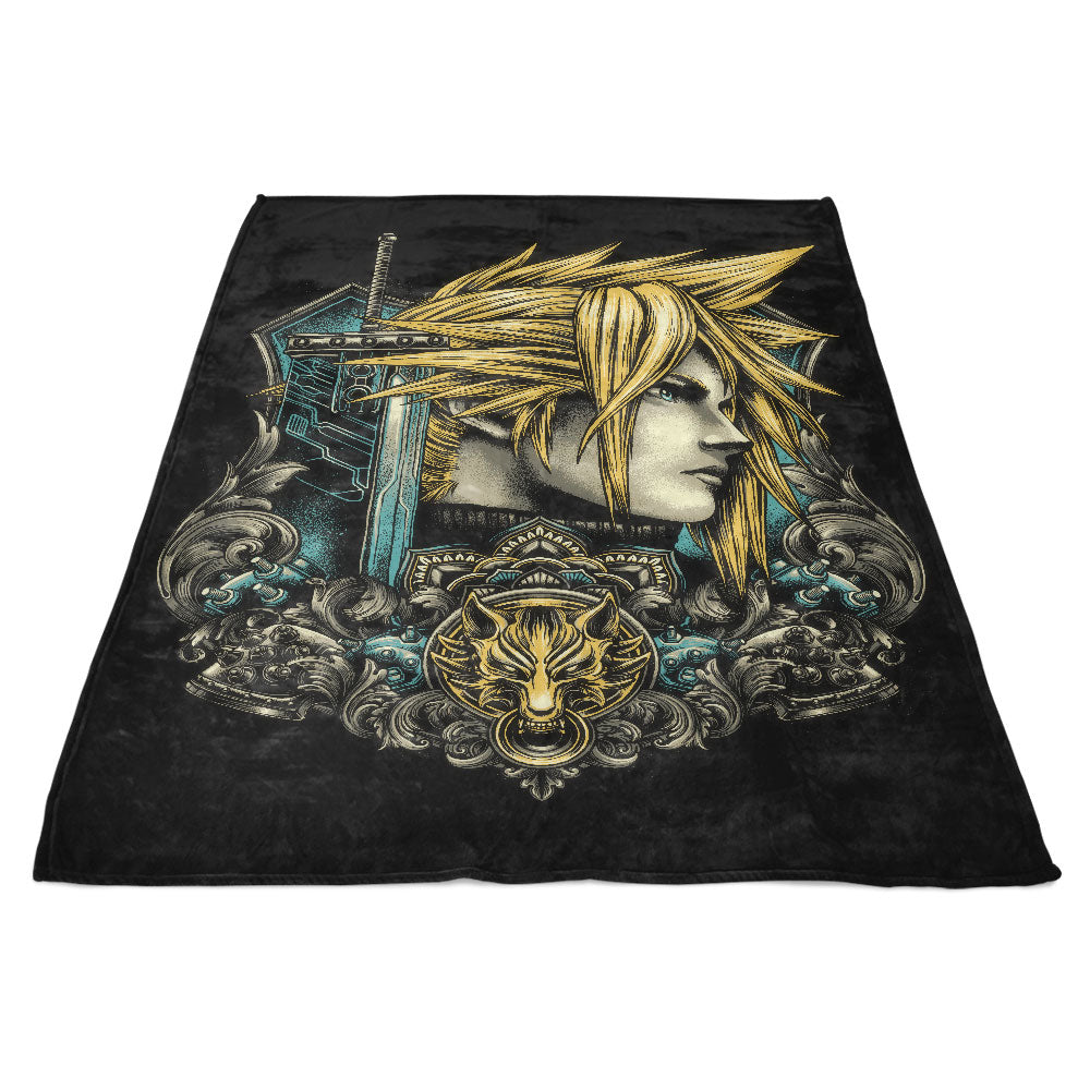 Emblem of the Ex-Soldier - Fleece Blanket