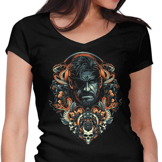 Emblem of the Snake - Women's V-Neck