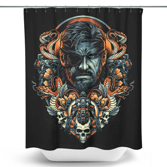 Emblem of the Snake - Shower Curtain