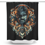 Emblem of the Snake - Shower Curtain
