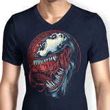 Emblem of Violence - Men's V-Neck