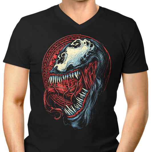 Emblem of Violence - Men's V-Neck