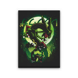 Emerald Tempest - Canvas Print