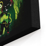 Emerald Tempest - Canvas Print