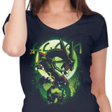 Emerald Tempest - Women's V-Neck