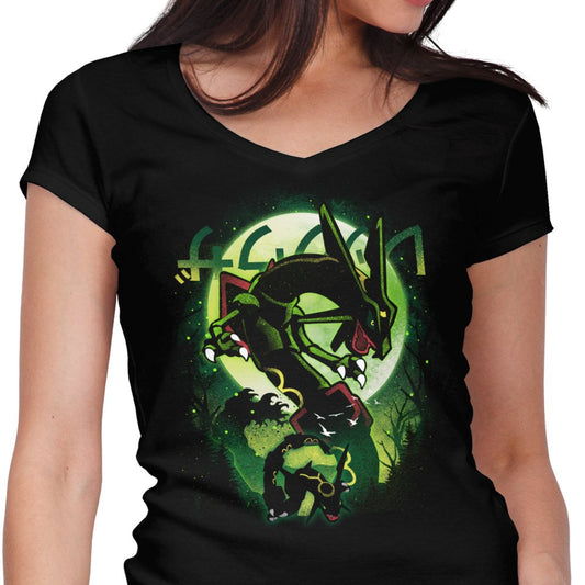 Emerald Tempest - Women's V-Neck