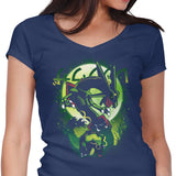 Emerald Tempest - Women's V-Neck