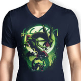 Emerald Tempest - Men's V-Neck