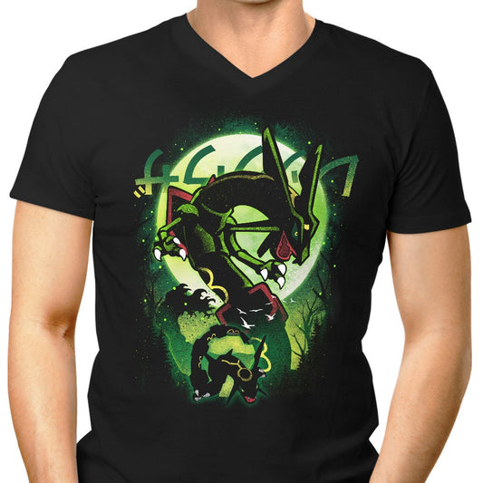 Emerald Tempest - Men's V-Neck