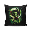 Emerald Tempest - Throw Pillow