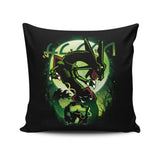 Emerald Tempest - Throw Pillow