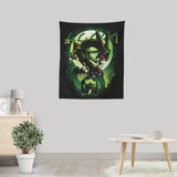 Emerald Tempest - Wall Tapestry