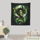Emerald Tempest - Wall Tapestry