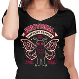 Emotional Support Cryptid - Women's V-Neck