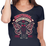 Emotional Support Cryptid - Women's V-Neck