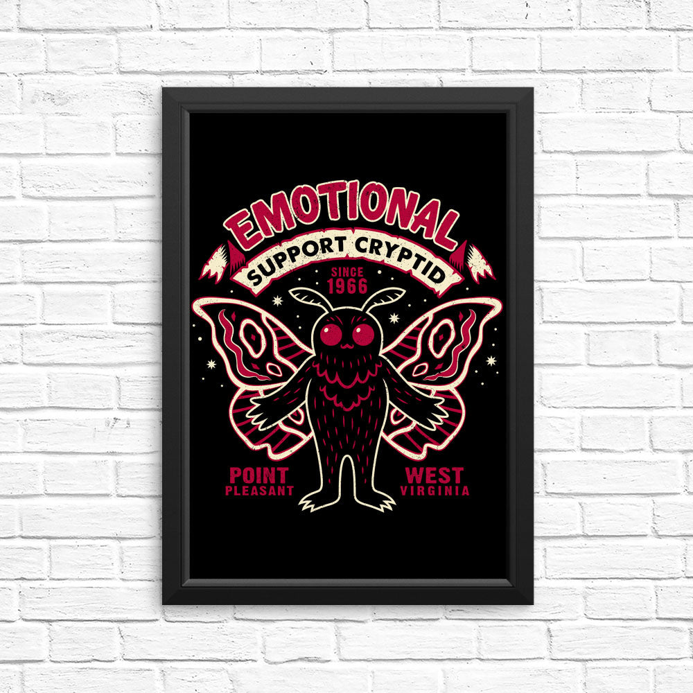 Emotional Support Cryptid - Posters & Prints – Once Upon a Tee
