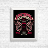 Emotional Support Cryptid - Posters & Prints