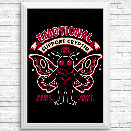 Emotional Support Cryptid - Posters & Prints