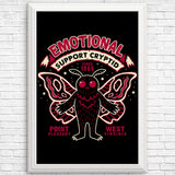 Emotional Support Cryptid - Posters & Prints