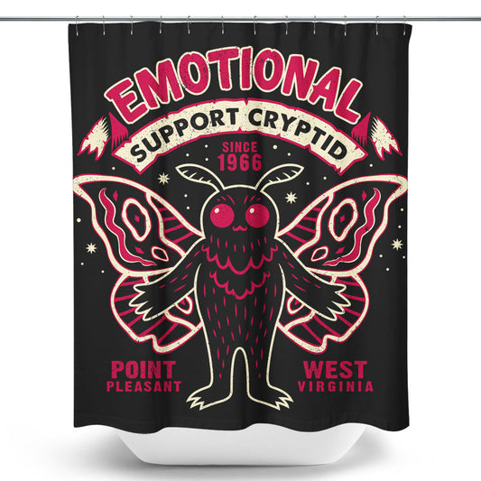 Emotional Support Cryptid - Shower Curtain