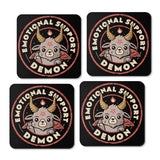 Emotional Support Demon - Coasters