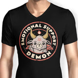 Emotional Support Demon - Men's V-Neck