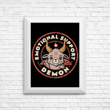 Emotional Support Demon - Posters & Prints