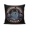 Emotional Support Dragon - Throw Pillow