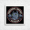 Emotional Support Dragon - Posters & Prints
