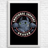 Emotional Support Dragon - Posters & Prints